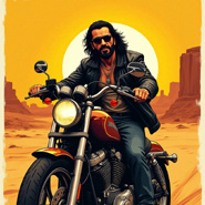 AI画像_バイカーギャング