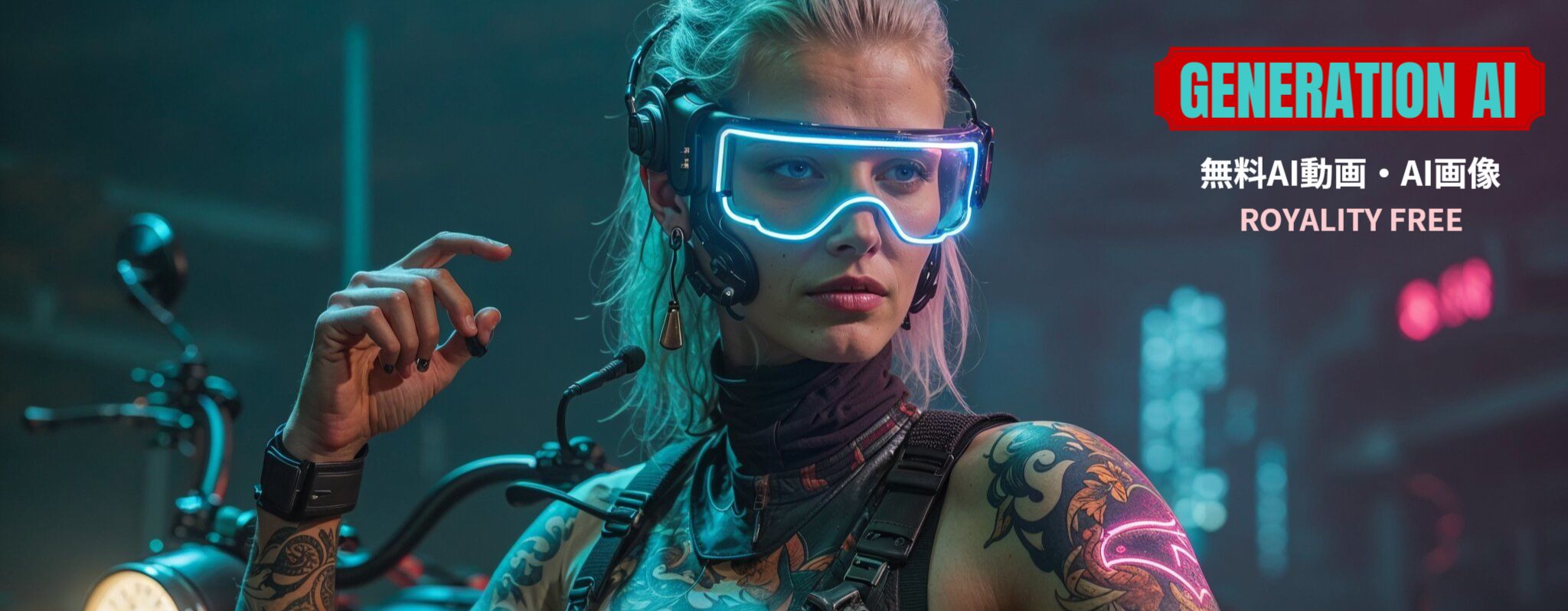 生成AI画像・動画無料ダウンロード