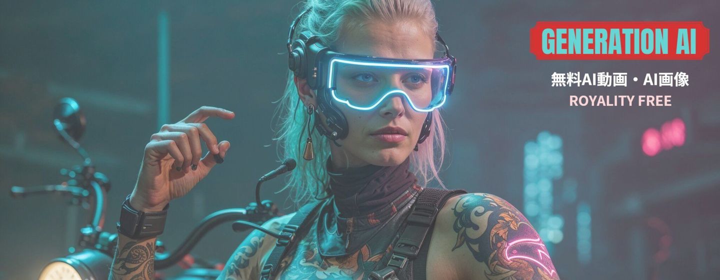 生成AI画像・動画無料ダウンロード