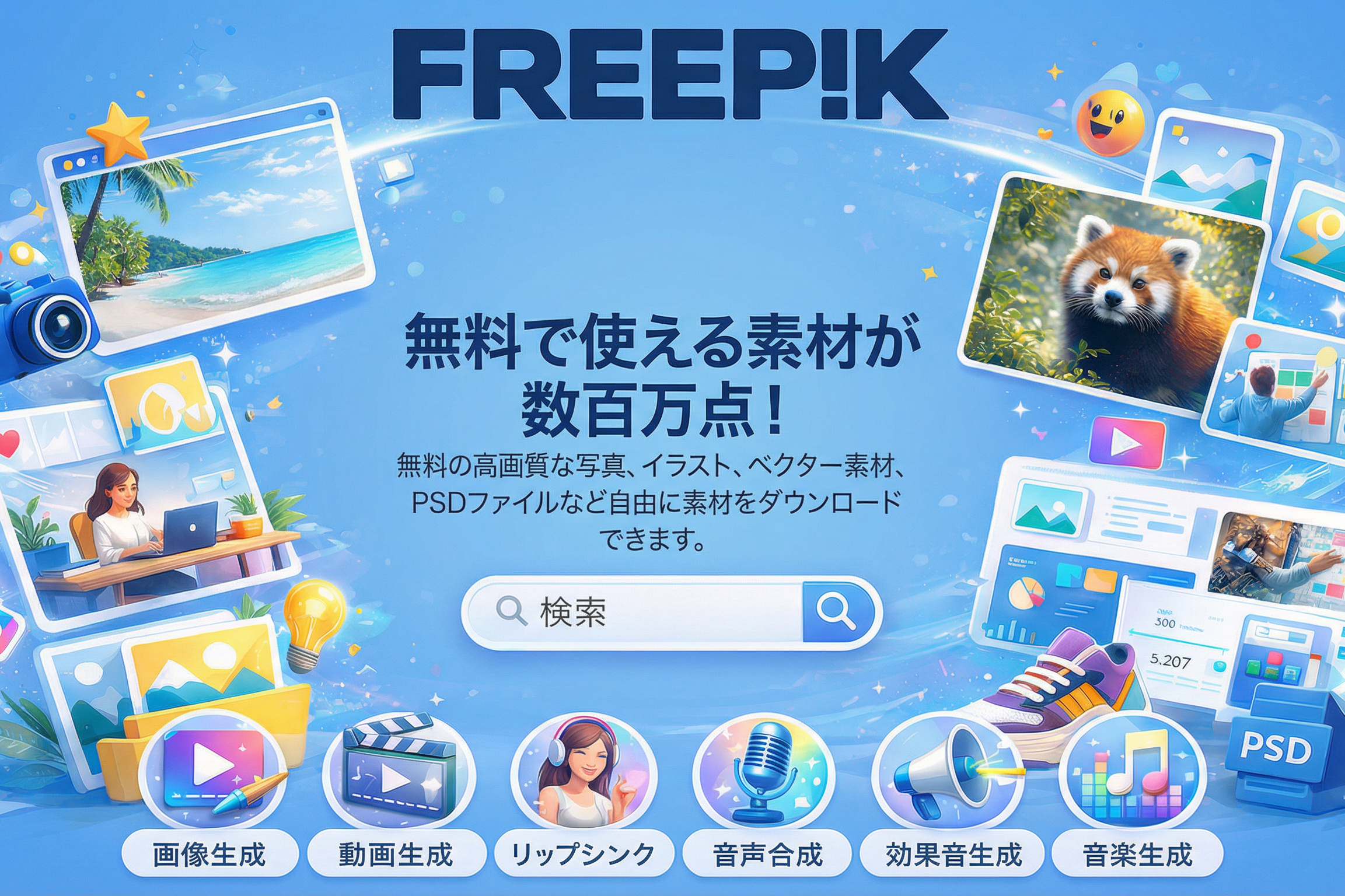 FREEPIK紹介画像